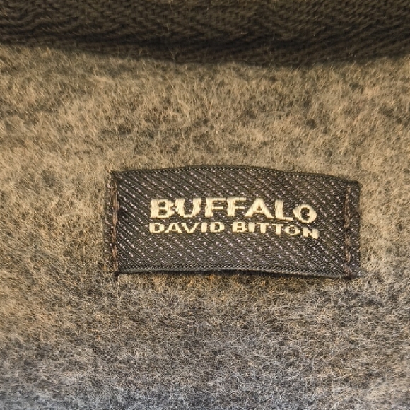 Buffalo David Bitton Men's Navy Zip-Up Hoodie - Picture 2 of 4